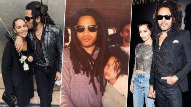 Lenny Kravitz Birthday Special: 7 Pictures of the Singer With His Daughter Zoë Kravitz That Are Simple Goals (View Pics)